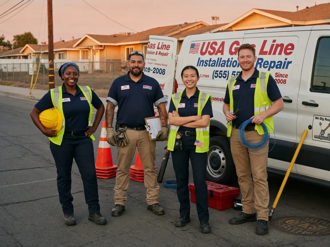 Gas Line Installation company in Delano, MN